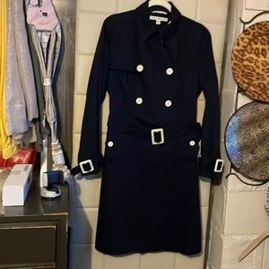 Tommy Hilfiger duck double breasted belted trenchcoat